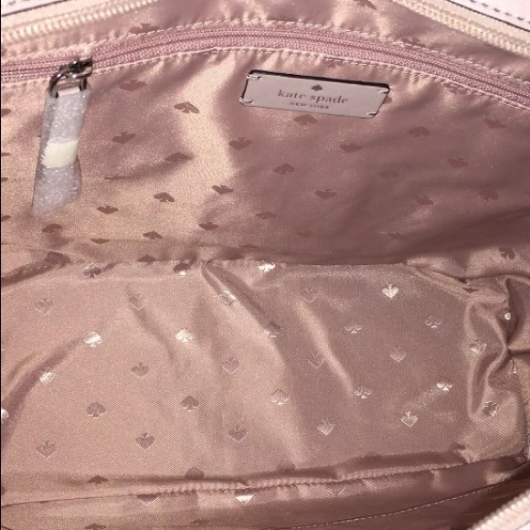 Kate spade large adley tote muted taupe beige - Picture 5 of 7